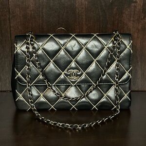 CHANEL Wild Stitch Shoulder Bag